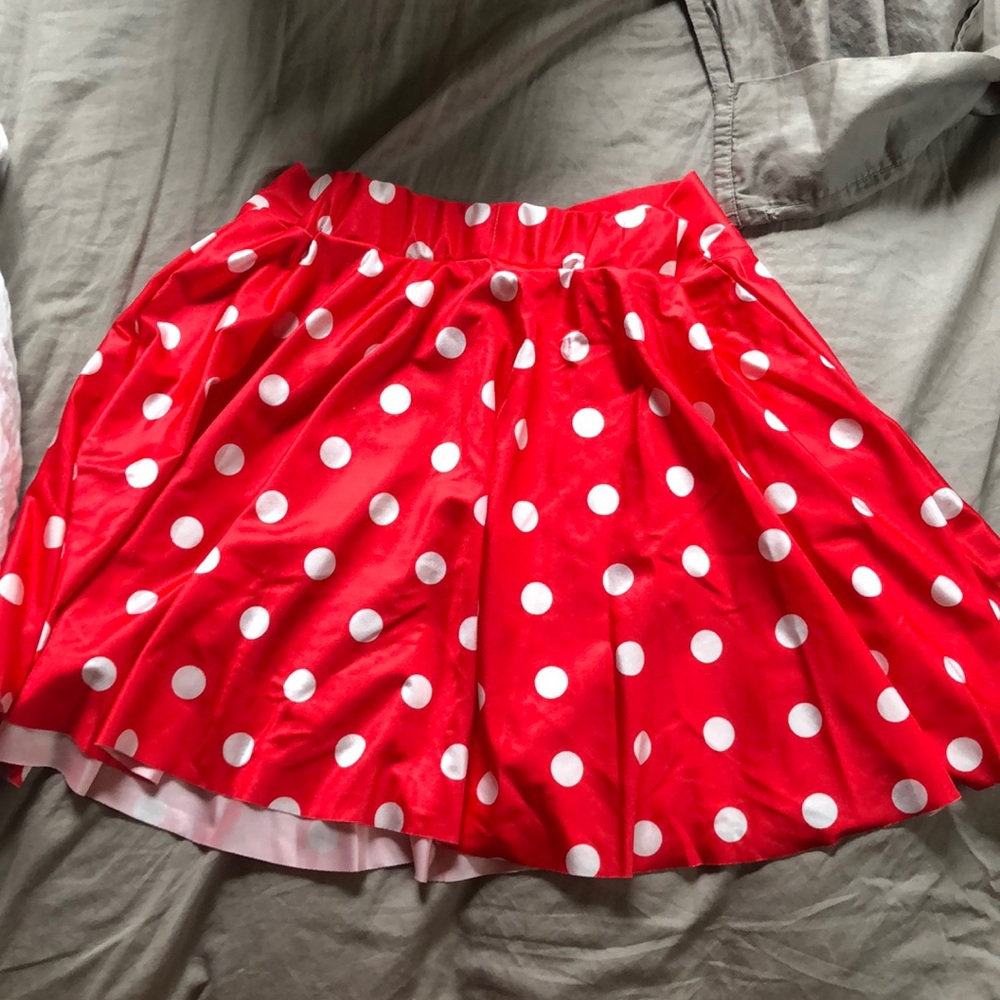 Polka dot skirt